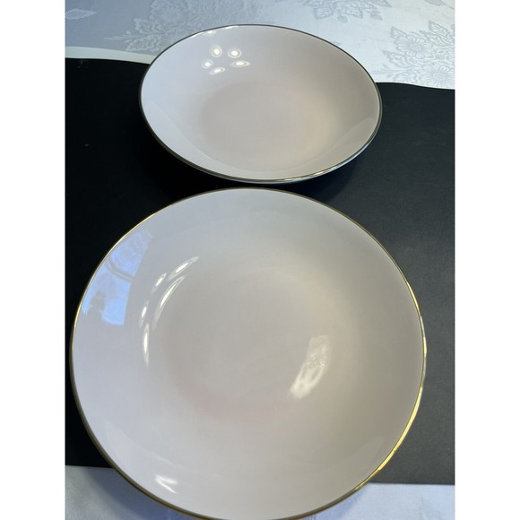 Lenox China Trianna Blush 8.5” Pasta Bowls Set of 2